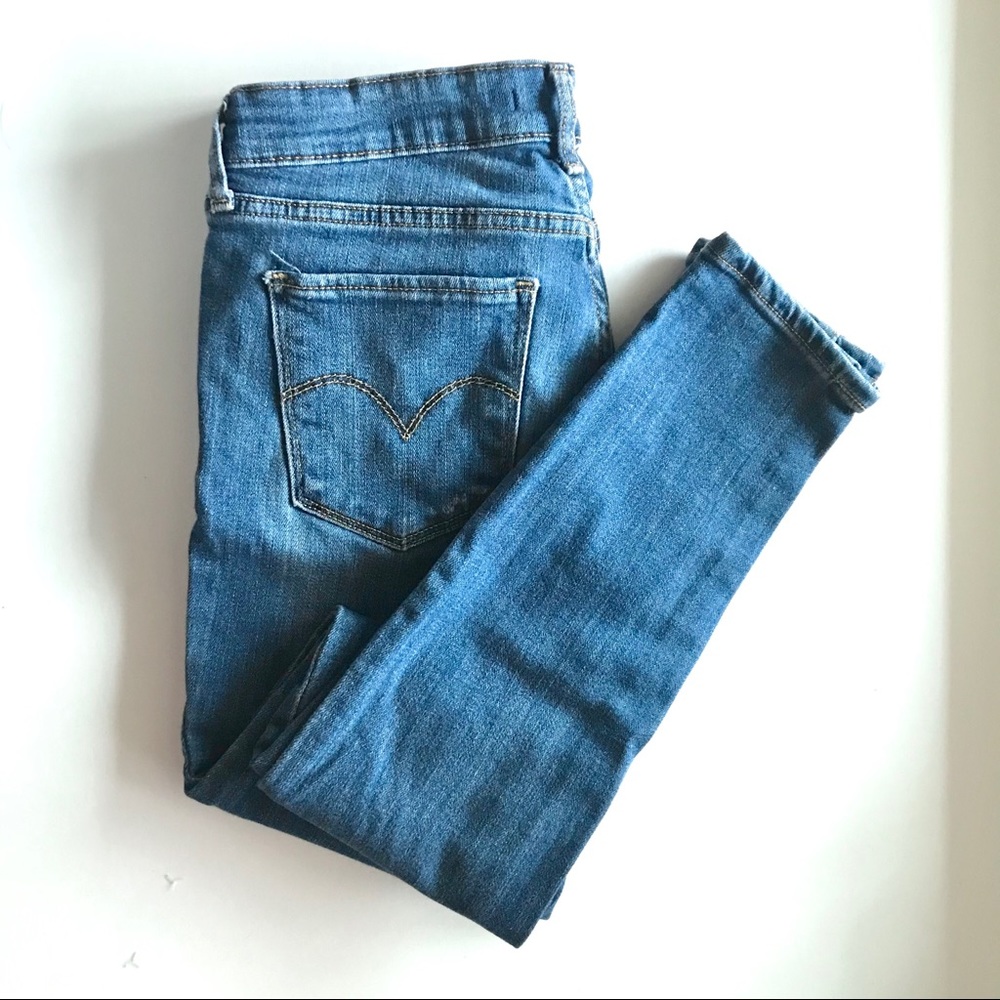 Levi's Blue Skinny Jeans for Women